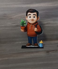 Figura personalizada estilo cartoon para regalo
