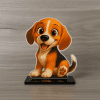 Figura personalizada de tu mascota en metacrilato, diseño colorido y detallado que refleja su personalidad única