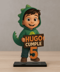 Figura personalizada para cumpleaños con estilo cartoon