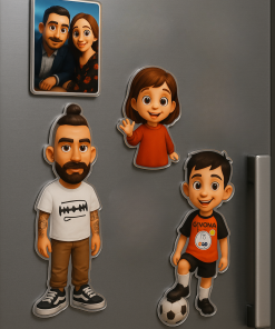 Imanes personalizados en metacrilato estilo cartoon 2D – Ploopi