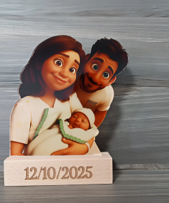 Figura Personalizada "Recuerdo de Nacimiento" – Un tesoro para siempre