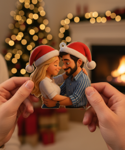 Bola de Navidad personalizada con foto | Estilo Cartoon | Ploopi