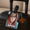 Identificador de maleta personalizado con foto | Ploopi