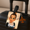 Identificador de maleta personalizado con foto | Ploopi