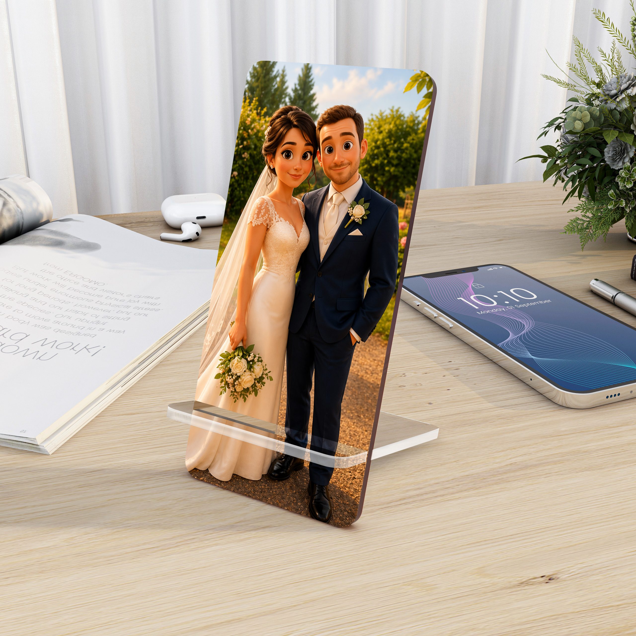 Soporte para móvil personalizado estilo Cartoon | Ploopi