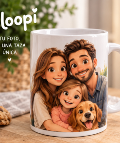 Taza personalizada estilo Cartoon